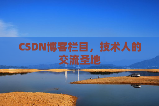 CSDN博客栏目，技术人的交流圣地
